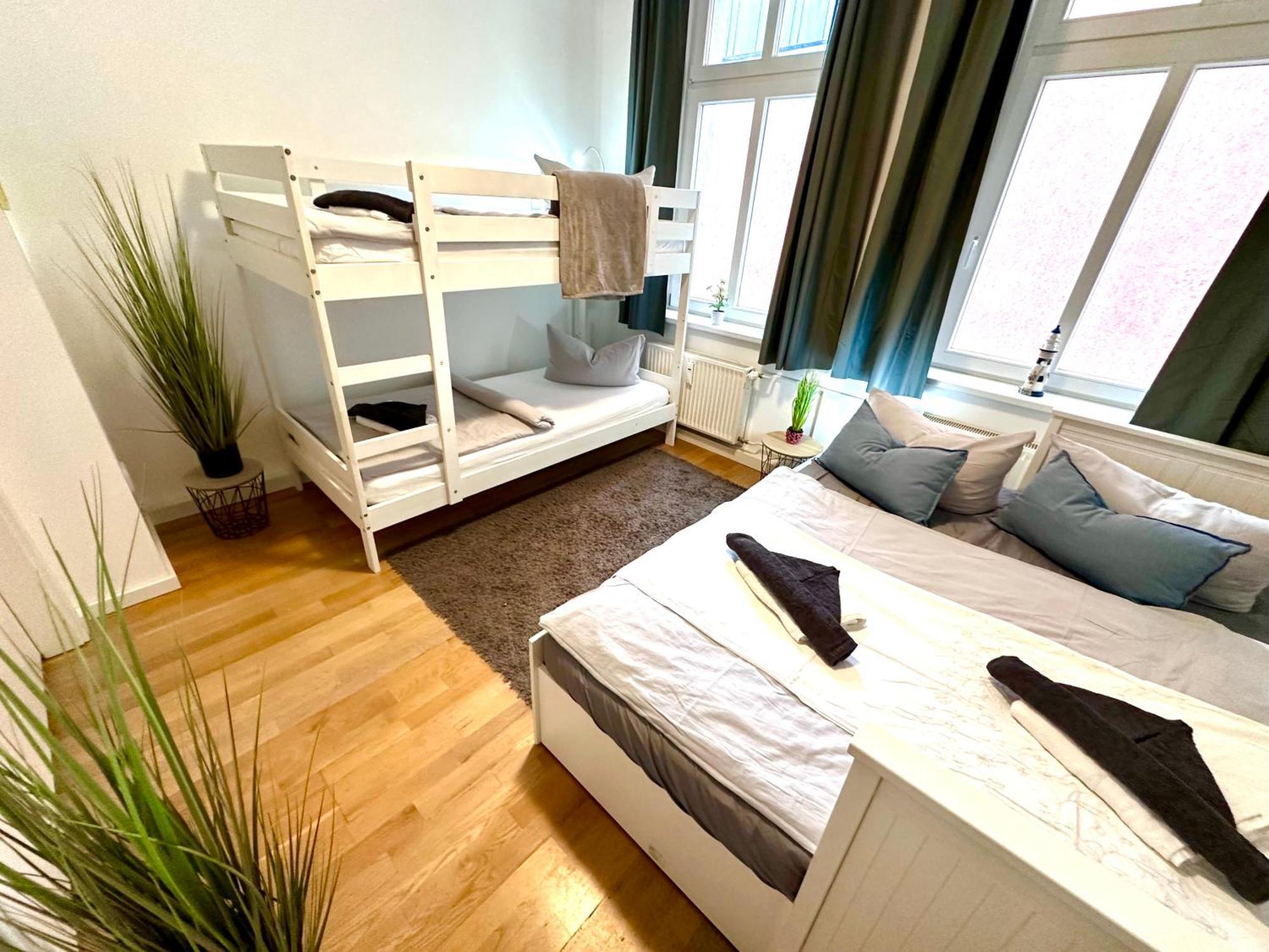 Ferienwohnung Nautica 450M Zum Strand Familienfreundlich Rostock Exterior foto