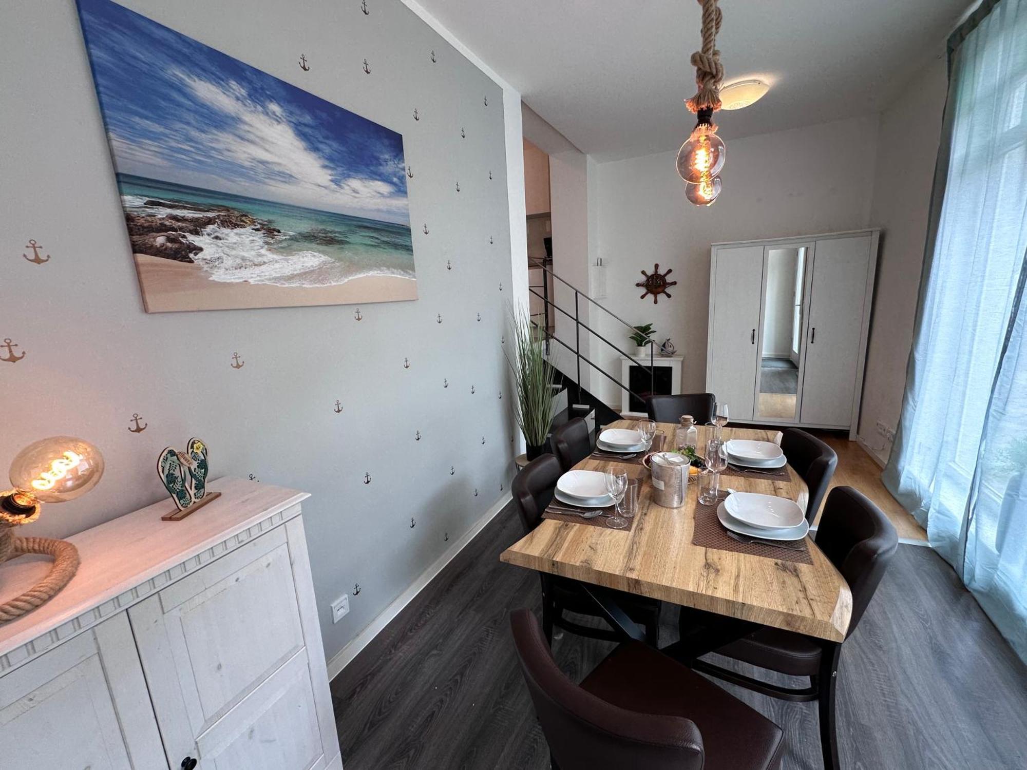 Ferienwohnung Nautica 450M Zum Strand Familienfreundlich Rostock Exterior foto
